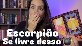 ESCORPIÃO ♏️ SE LIVRE DESSA B💣MBA! ESSA PESSOA NÃO TE SUPERA! #tarot #signos 
