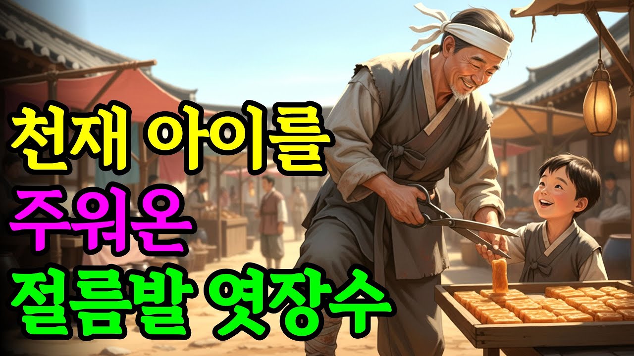 산 속에 버려진 아이를 주워 키운 절름발 엿장수, 7년 뒤 밝혀진 그 아이의 정체는? |야담|옛날이야기|사연극장