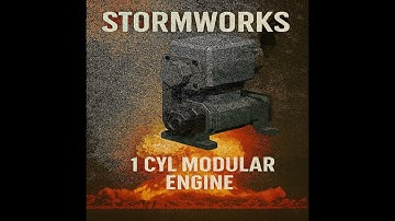 Stormworks | AR-1 – Most Powerful 1-Cylinder Modular Engine (12.5+ RPS Beast)