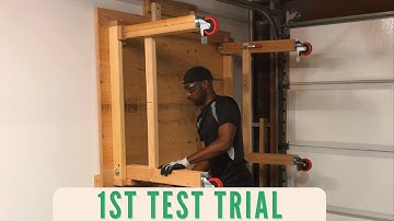 Fold up Assembly table - 1st full test