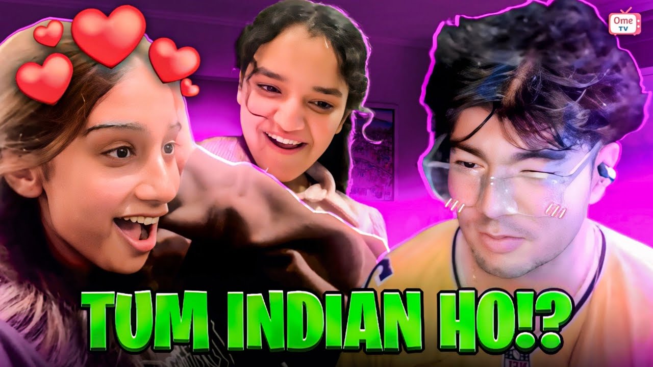 they couldn't believe i speak hindi... || Singing on omegle