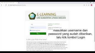 Tutorial Penggunaan E-Learning UINSU untuk Dosen