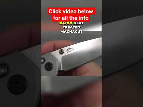 MAGNACUT BUCK KNIFE!
