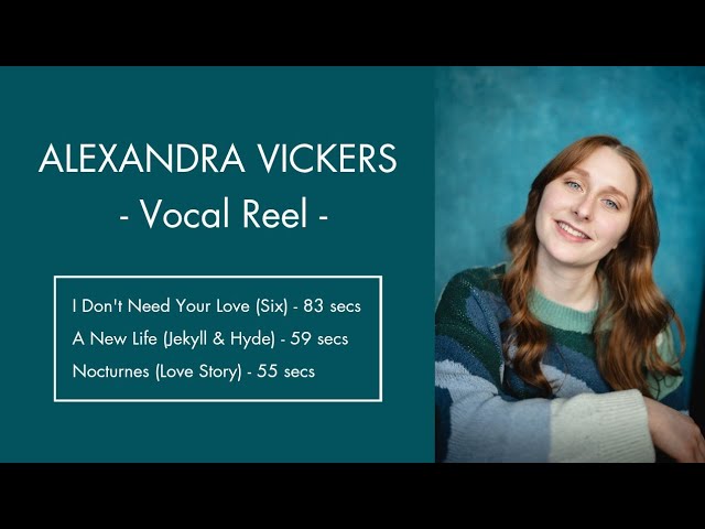 Alexandra Vickers - Professional Profile, Photos on Mandy - Actor & Singer