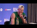 Kristaps Porzingis Pregame Press Conference | NBA Finals Game 5 at Dallas Mavericks