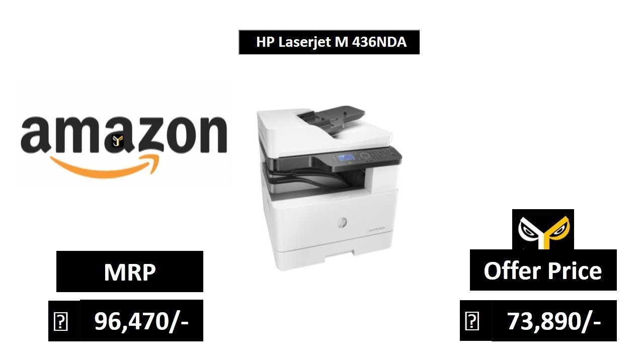 HP Laserjet M 436NDA YouTube