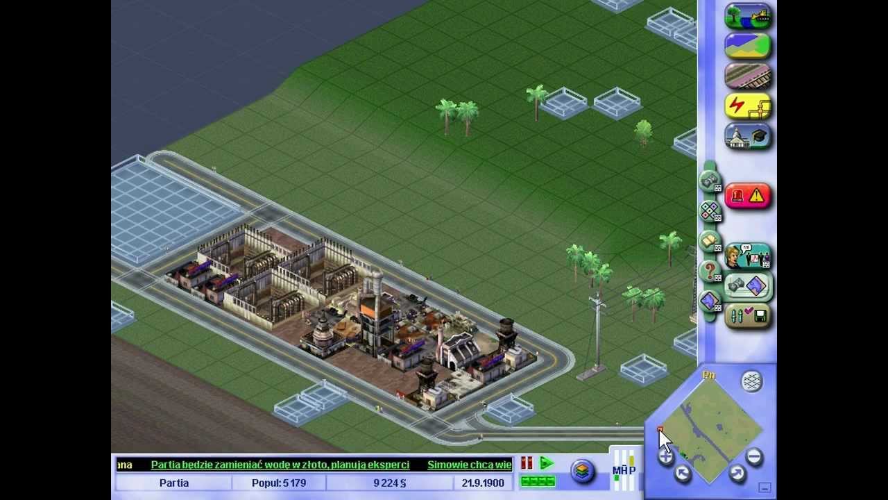 Zagrajmy w SimCity 3000 #1"Woda"