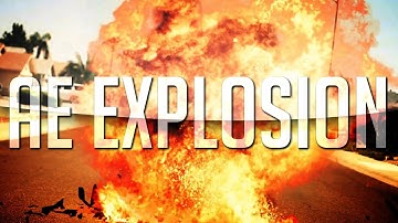 Beautiful Realistic Explosion | After Effects CS6 Tutorial