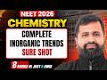 NEET 2026 Chemistry 🔥 | Complete Inorganic Trends One Shot | Sure Shot Revision