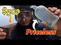 RARE ANTIQUE BOTTLES and THOUSAND DOLLAR SHARKS TEETH FOUND! TREASURE HUNTING!