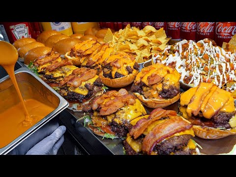 Insane Quality! TOP 8 Absolute BEST Korean Handmade Burgers l Korean street food