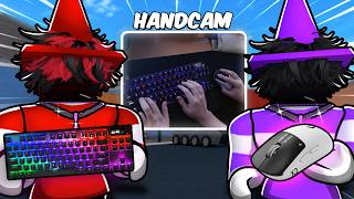 How My Brother & I Dominated ROBLOX Sharing One Setup...