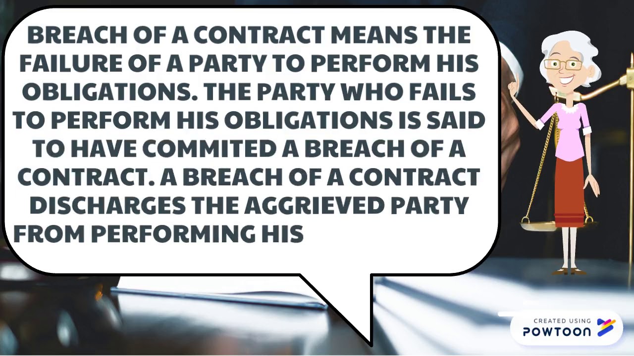 BREACH OF CONTRACT YouTube