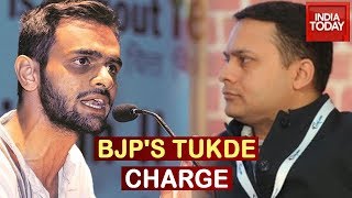 BJP's Amit Malviya Tweets Video & Claims Umar Khalid Gave Call To Violence On 24 Feb