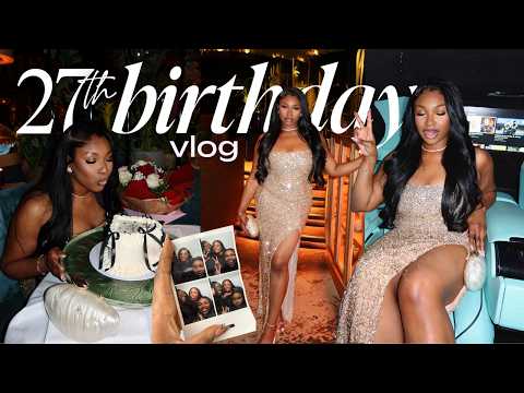 BIRTHDAY VLOG🥂✨| luxury spa, self-care & dinners in London, bday prep (lashes, nails, hair) + more!