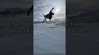 Send it to them #skiing #snow #winter