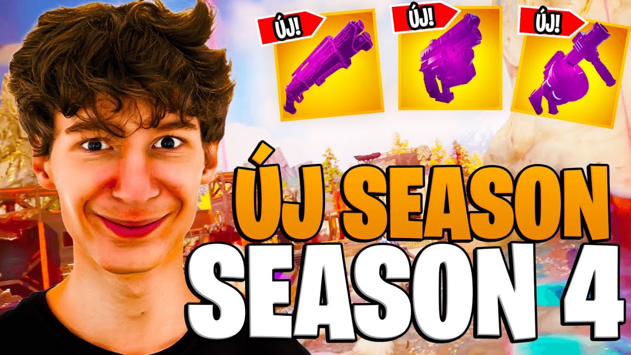 MEGÉRKEZETT A FORTNITE SEASON 4!