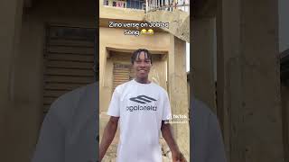 Zinoleesky verse on Jo blaq song🤣 #comedy #peller #funny #duet #elienlay #sirbalotv #viralvideo #art