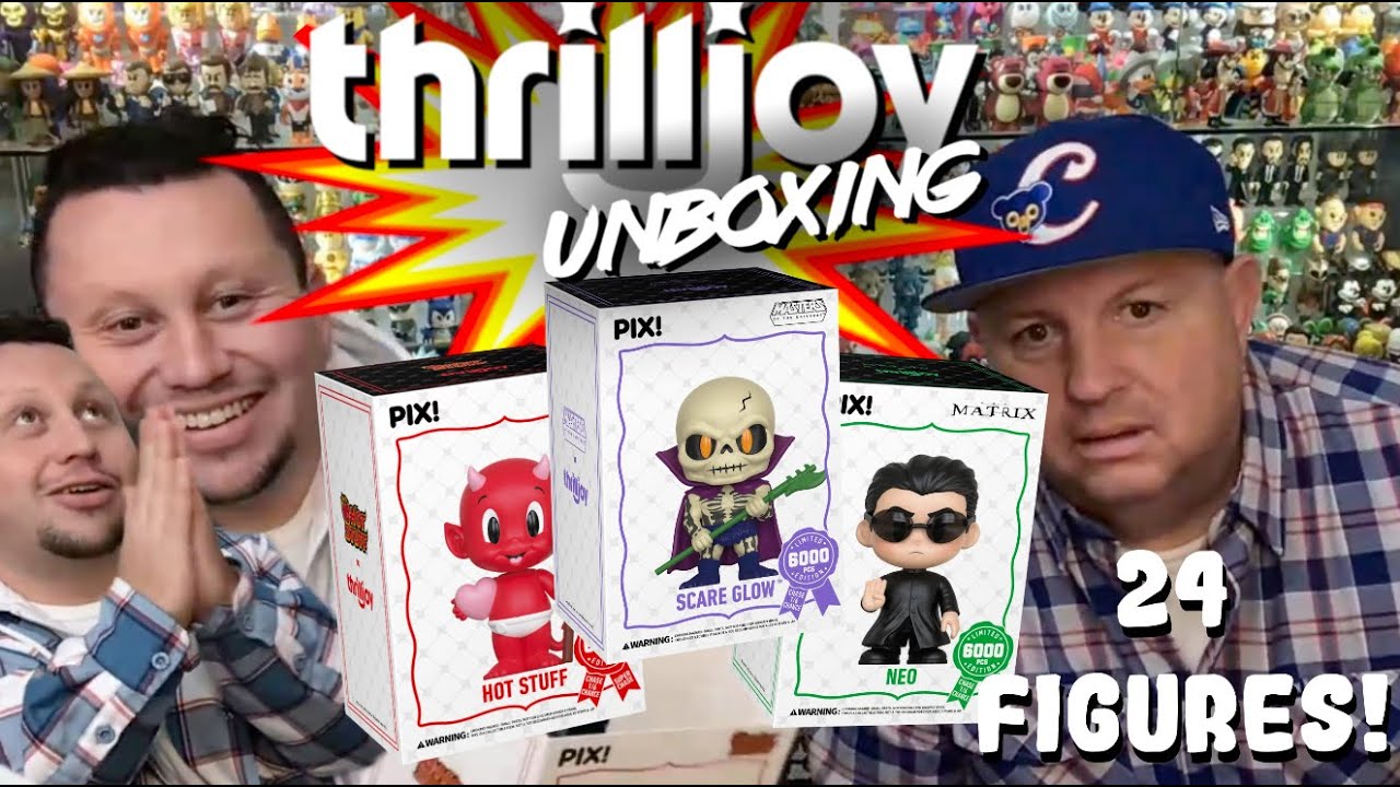 Thrilljoy PIX! Unboxing MOTU Scareglow The Matrix Hot Stuff | AND Discussing Thrilljoy's Future!