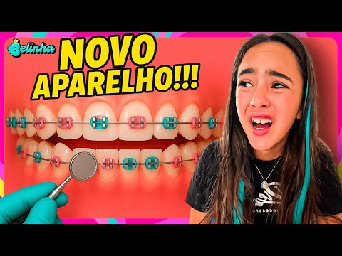 BELINHA FOI AO DENTISTA E VAI TER QUE USAR OUTRO APARELHO