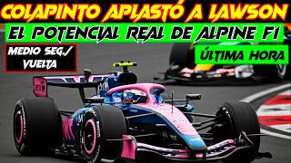 COLAPINTO APLASTÓ A LAWSON EN RITMO DE CARRERA Y DEMUESTRA QUE ALPINE F1 ESTA CERCA DE SU OBJETIVO