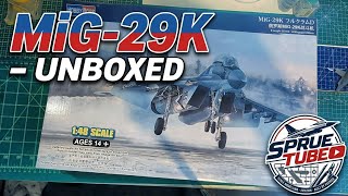 HobbyBoss 1/48 MiG-29K - unboxed
