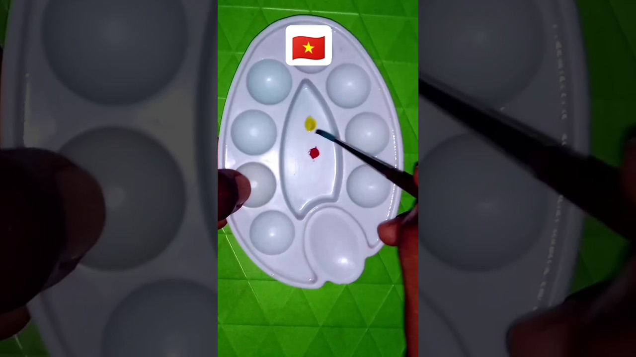 ##... fag mixing colour to build a new colour...beautiful art torrent...