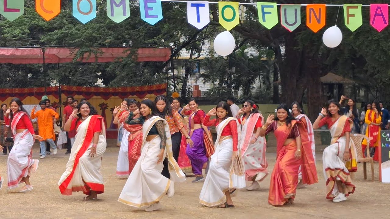 Great Dance Performance At College Funfair 💃🕺