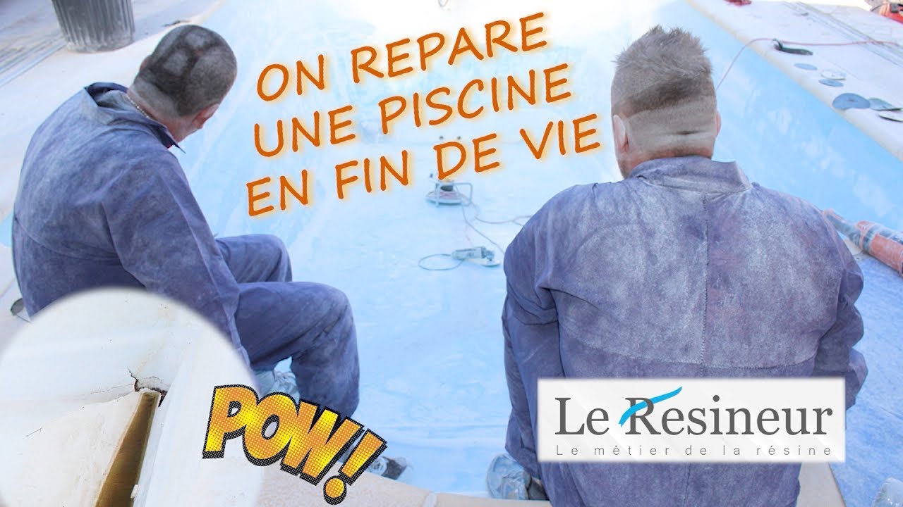 TUTO Comment réparer une piscine avec de la résine Le Résineur YouTube — free download