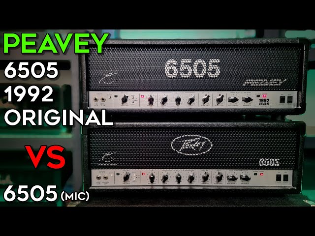 Is The Peavey 6505 1992 Original REALLY Superior?? (yes) - YouTube