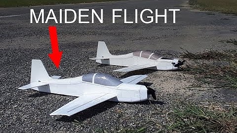 T-27 Tucano RC-Maiden flight-Polygon RC by Mr. Oak