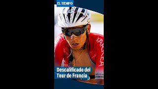 Nairo Quintana is sanctioned and disqualified from the Tour de France #Shorts | El Tiempo screenshot 3