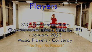 Players - Intermediate Line Dance