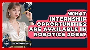 What Internship Opportunities Are Available in Robotics Jobs? | Your Engineering Future