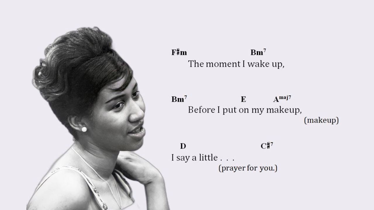 Chords for I Say A Little Prayer (Aretha Franklin)
