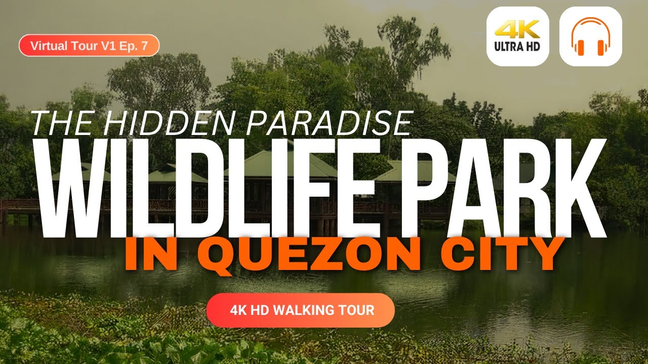 [4KHD] Hidden Paradise in QC | Ninoy Aquino Park & Wildlife Center | Walking Tour 2024