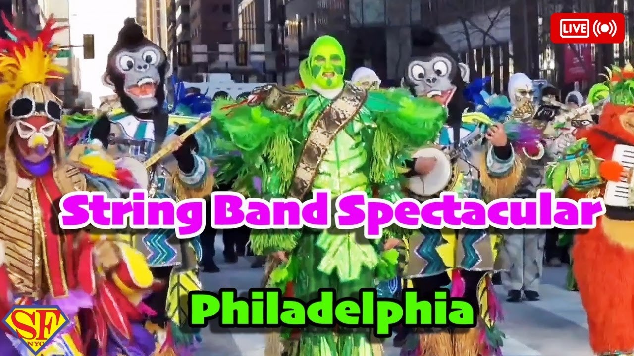🔴 Live: String Band Spectacular • Mummers Parade 2026