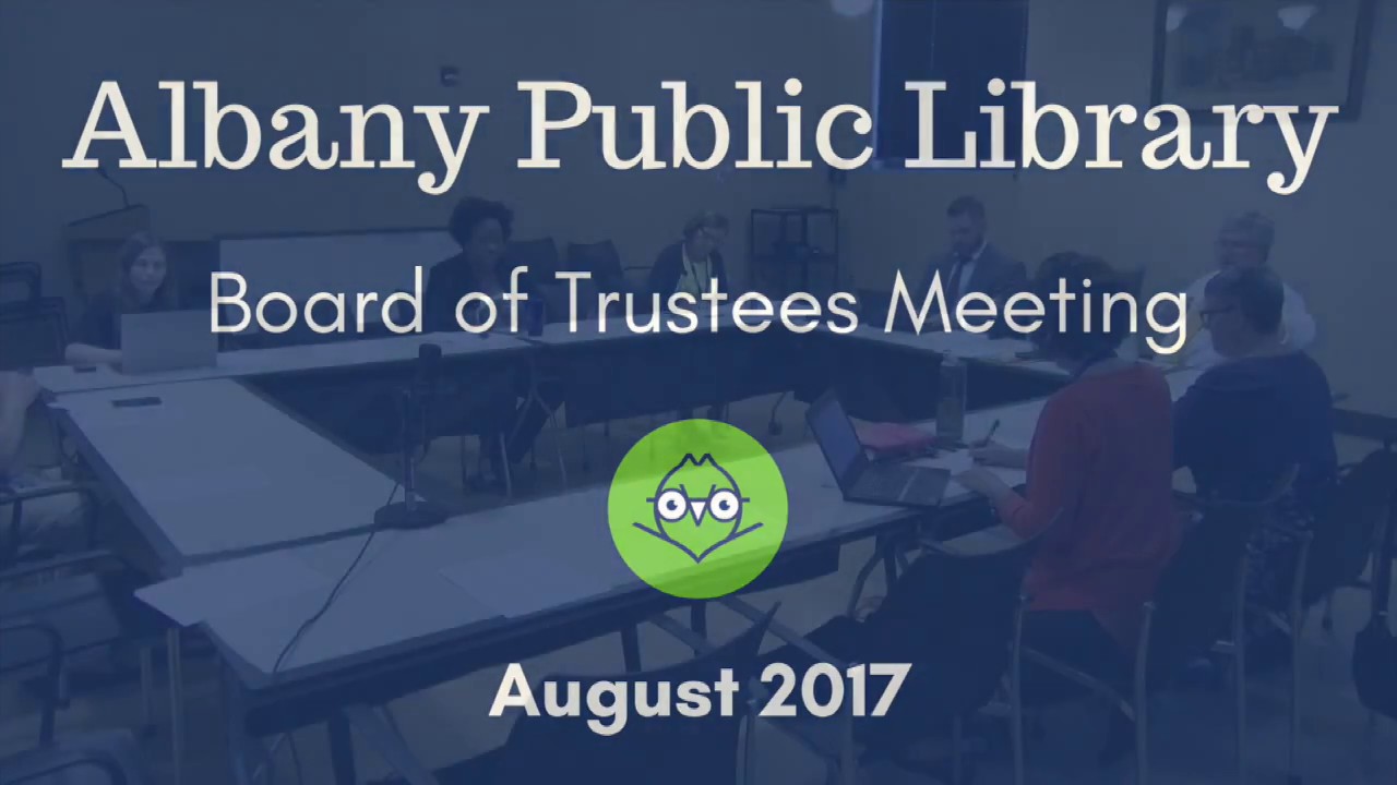 APL Trustee Meeting | August 2017