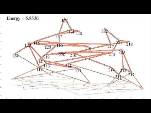 Using simulated annealing to diagram the IEEE RTS96 two area system