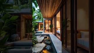 Rumah Tropis Modern Dengan Kolam Ikan