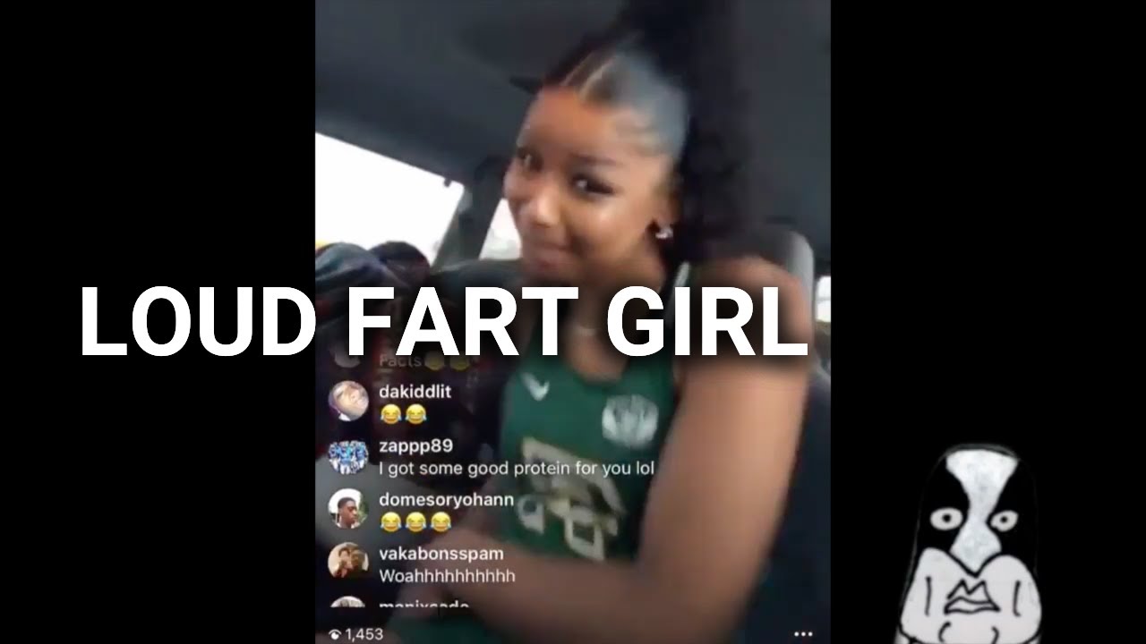 Ebony Girl Fart Compilation | Loud Fart Girl