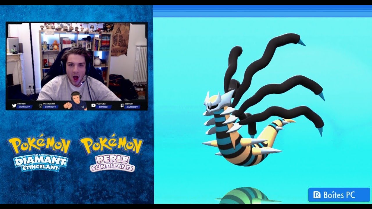 Pokemon Diamant Etincelant Giratina Forme Originelle