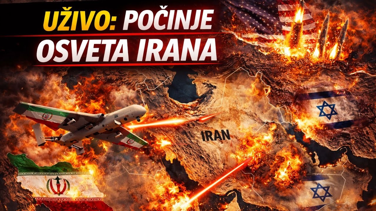 UZIVO: Počinje Osveta – Iran Spreman na Sve!