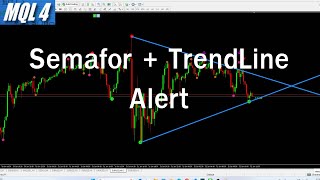 MQL4 EP5 : Semafor Trend Line   Alert