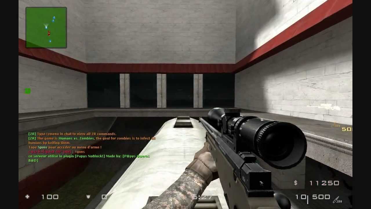 CSS zombie escape ze_rooftop