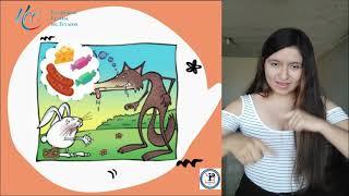 Lengua de señas ecuatoriana - Cuento: el tío lobo y el sobrino conejo