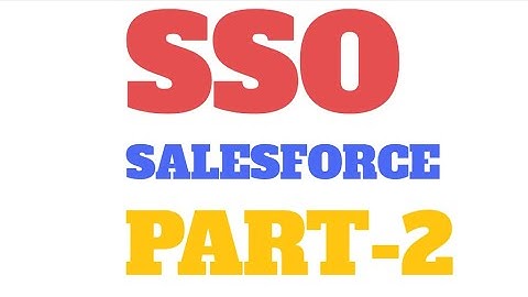 Single Sign On(SSO) setup Part - 2. Disable login with Salesforce Credentials