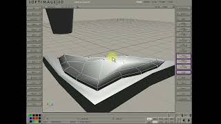 Softimage 3D Modeling Plate of Food Timelapse