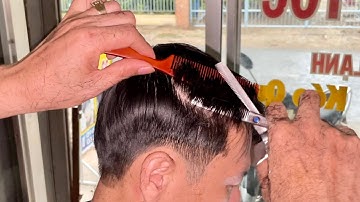 Cắt Kê Lược Tóc Chải Thấp Bình Dân. Chia Sẻ Cách Cắt Tóc Chân Phương  Đơn Giản NTN . VULEE