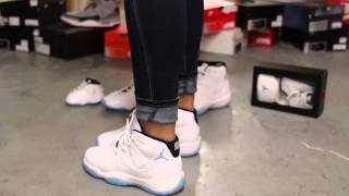 air jordan 11 retro legend blue womens